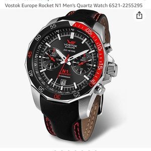 Vostok Europe Rocket N-1 chronograph quartz watch